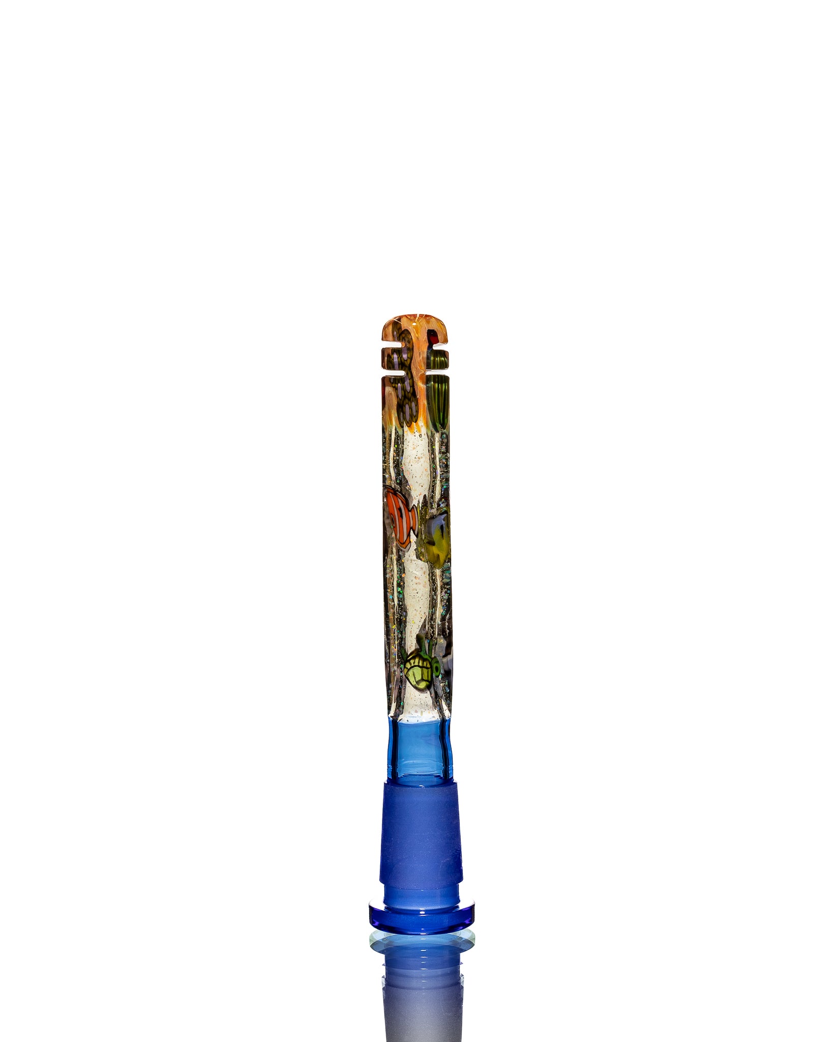 Dave Strobel - (18/14) Downstems "Dichro Sea" - Blue